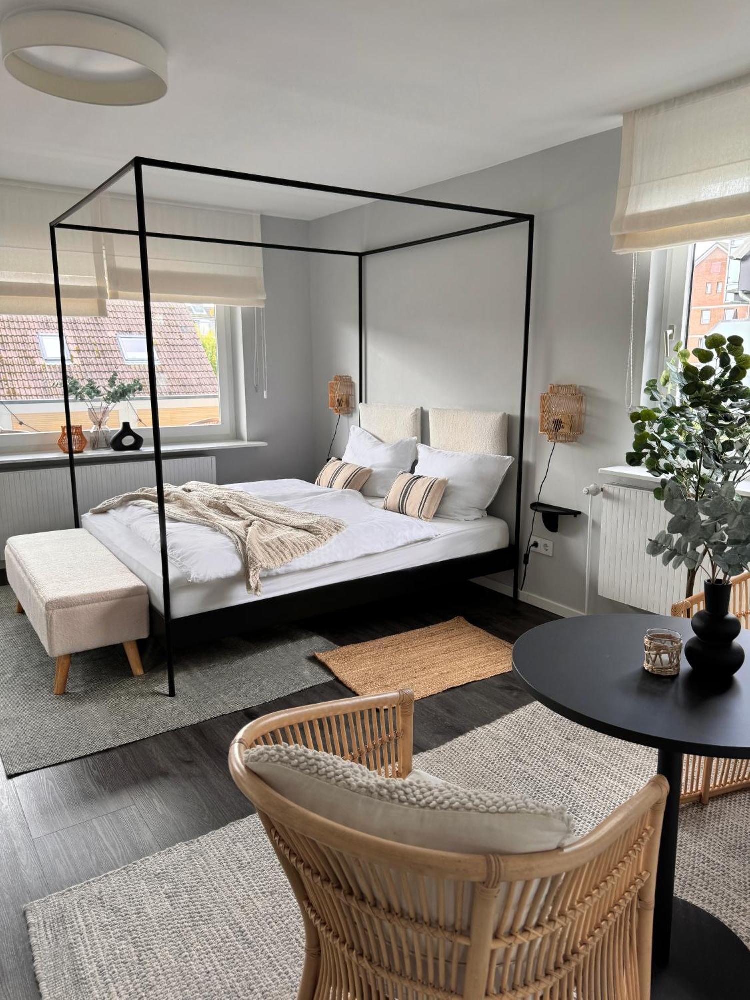Seaside Rooms - Design-Apartment Mit Balkon & Parkplatz - Inklusive Strandkorb Direkt Am Wasser Und Spa & Sauna Saisonal บือซุม ภายนอก รูปภาพ